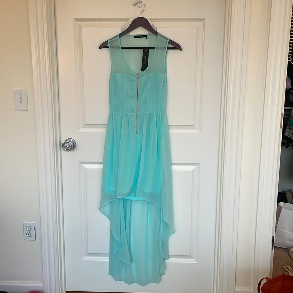 NWT Blue Ark&Co high low dress